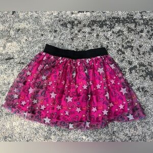 My Little Pony Pink Skort with Stars and Hearts